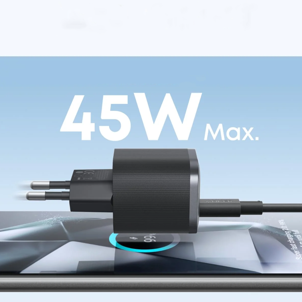 Сетевое зарядное устройство Anker Nano Charger 45W - White (A2692L21)