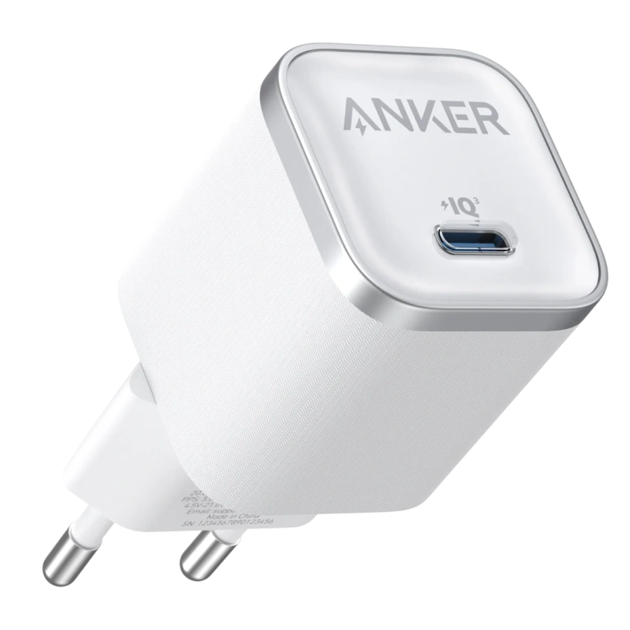 Сетевое зарядное устройство Anker Nano Charger 45W - White (A2692L21)