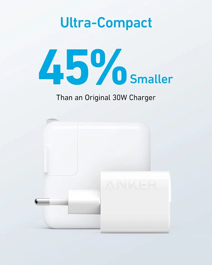 Сетевое зарядное устройство Anker PowerPort 323 Charger 33W - White (A2331G21)