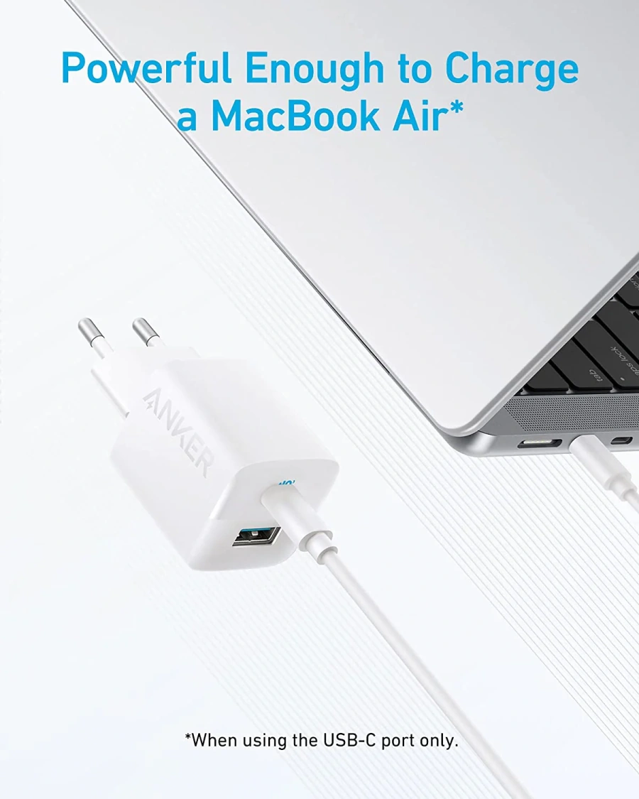 Сетевое зарядное устройство Anker PowerPort 323 Charger 33W - White (A2331G21)