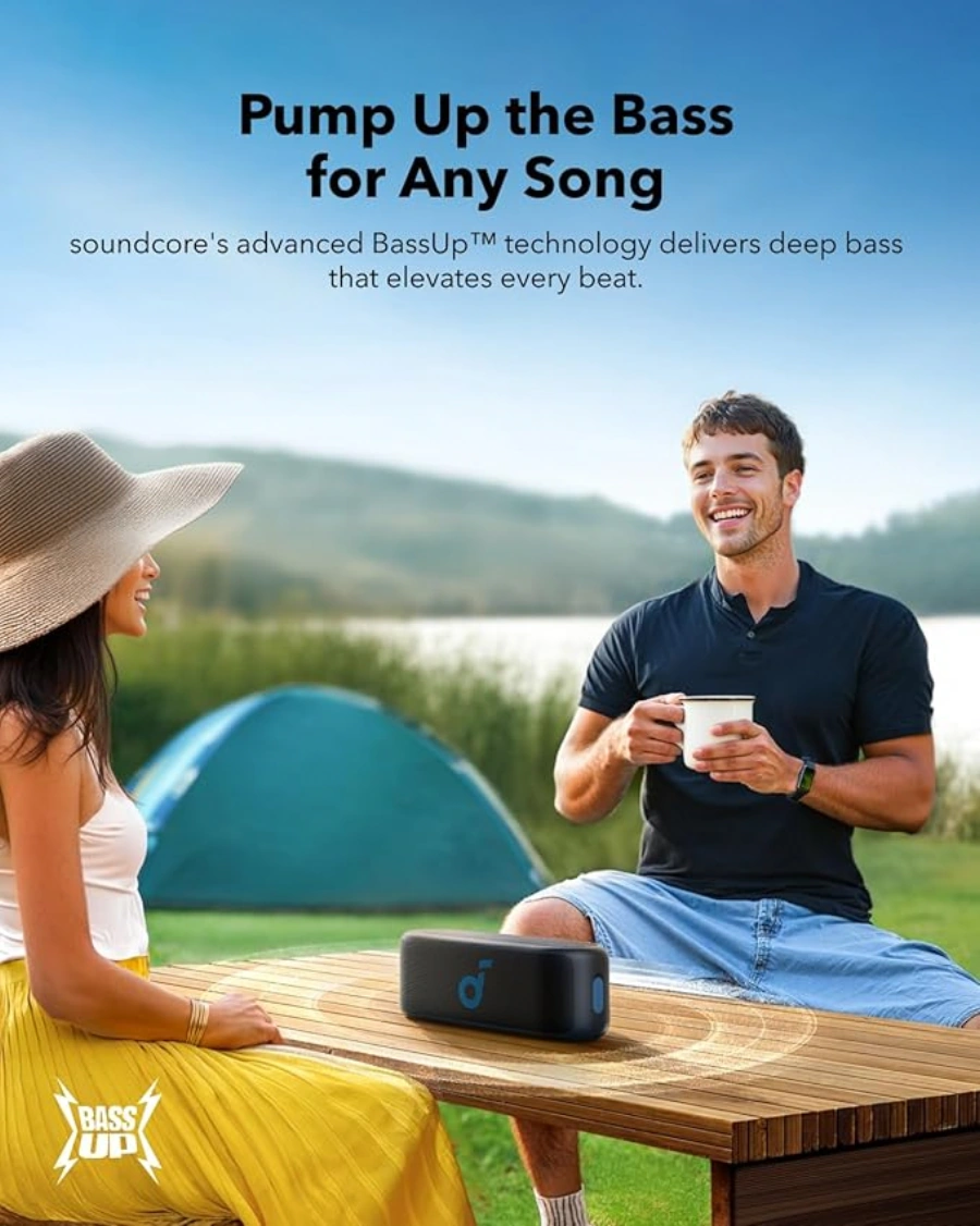 Портативна колонка Anker SoundCore Select 2S - Black (A3171011)