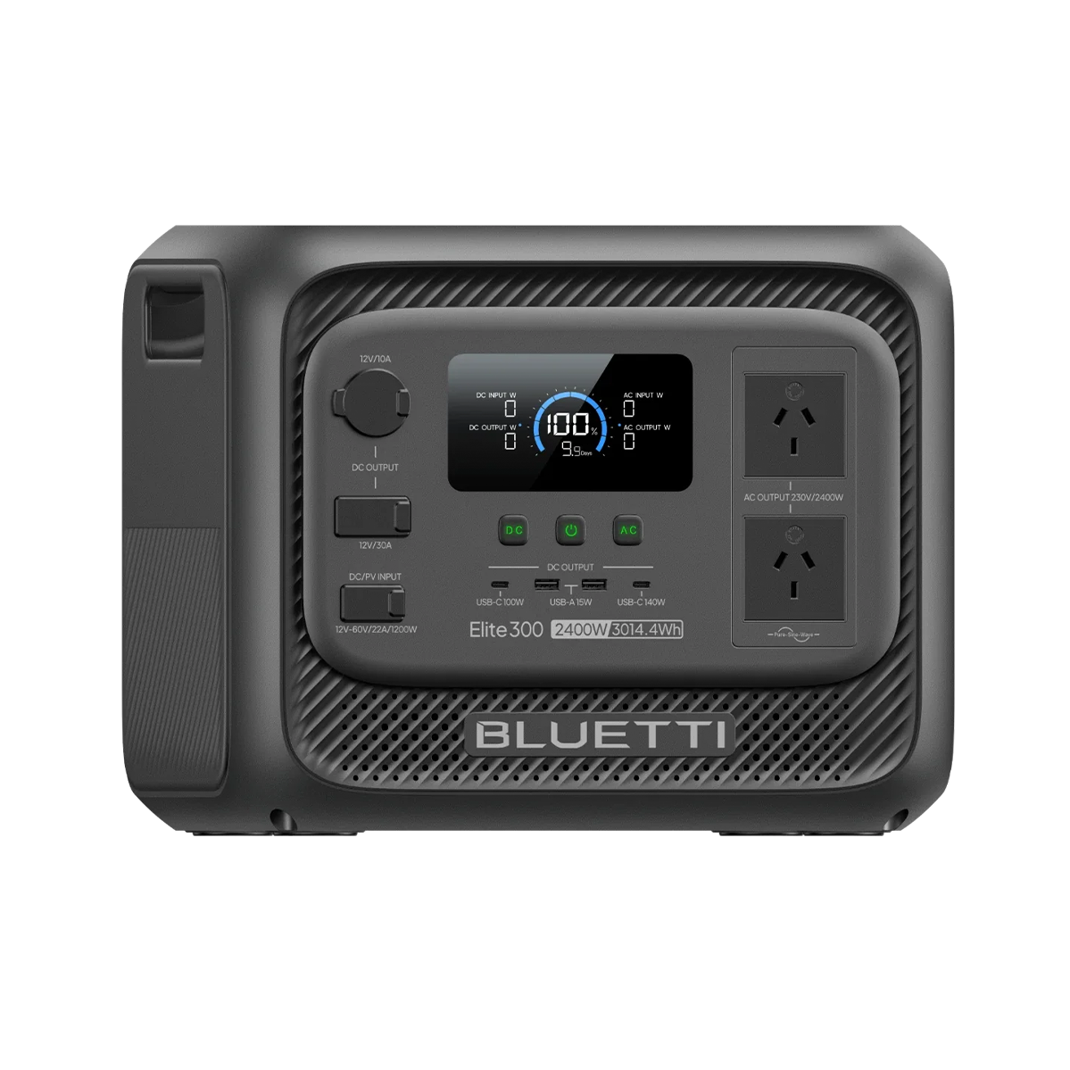 Портативна зарядна станція BLUETTI Elite 300 | 3,014.4Wh 2400W (P-EL300-EU-GY-10)