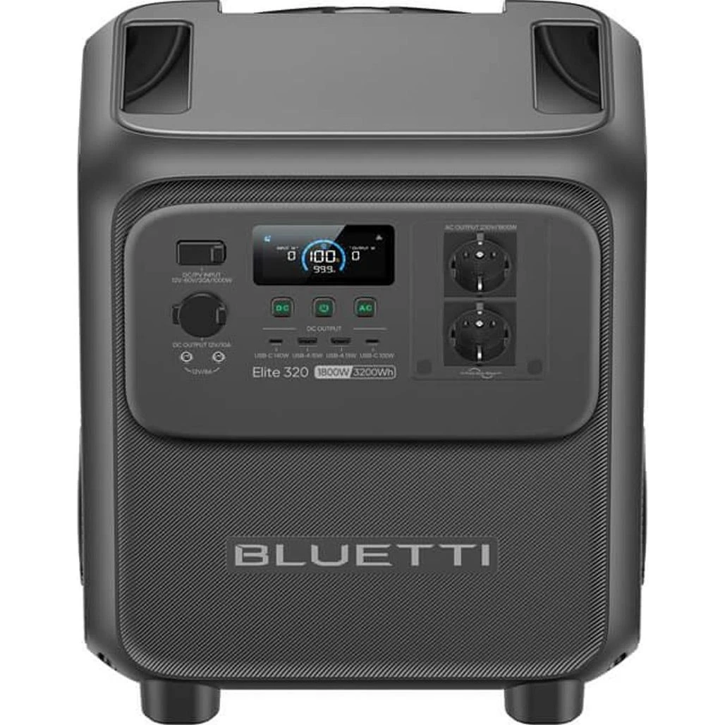 Портативна зарядна станція BLUETTI Elite 320 | 3200Wh 1800W (P-EL320-EU-GY-10)