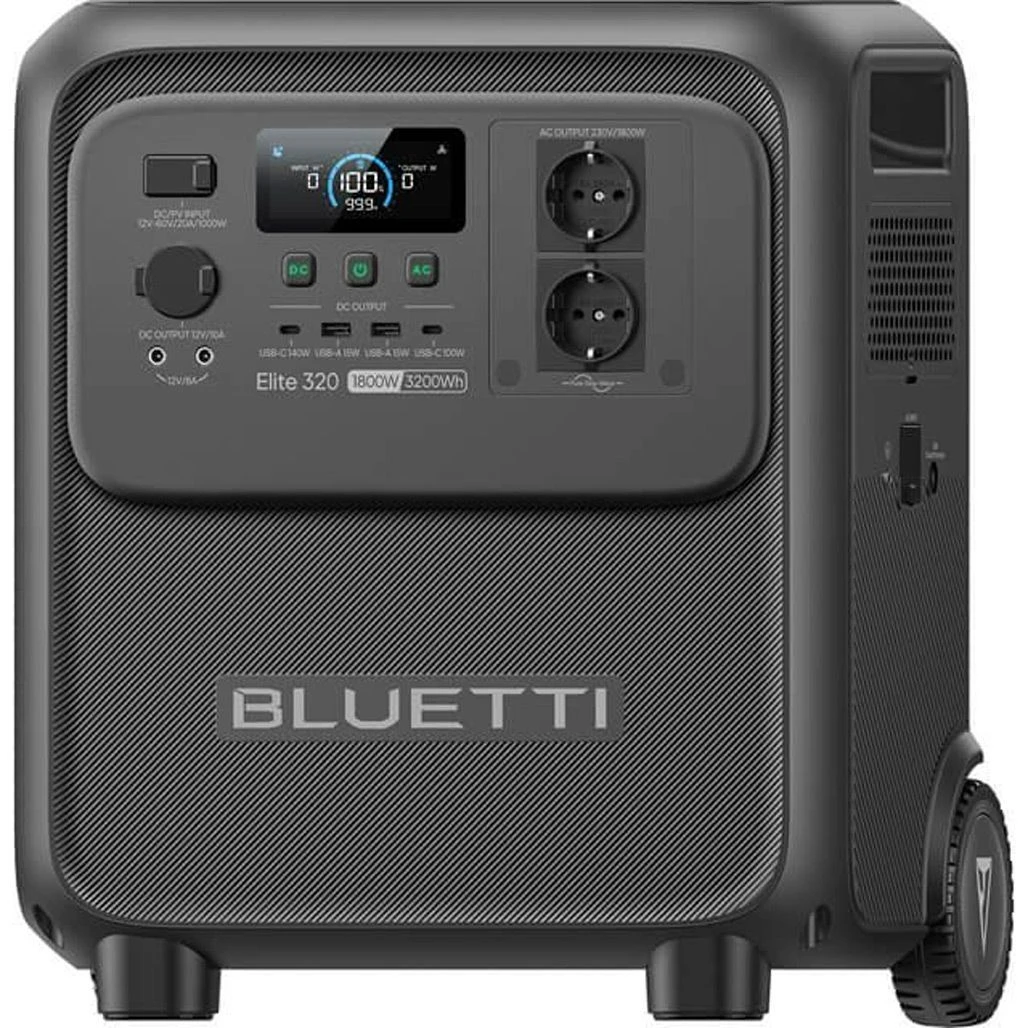 Портативна зарядна станція BLUETTI Elite 320 | 3200Wh 1800W (P-EL320-EU-GY-10)
