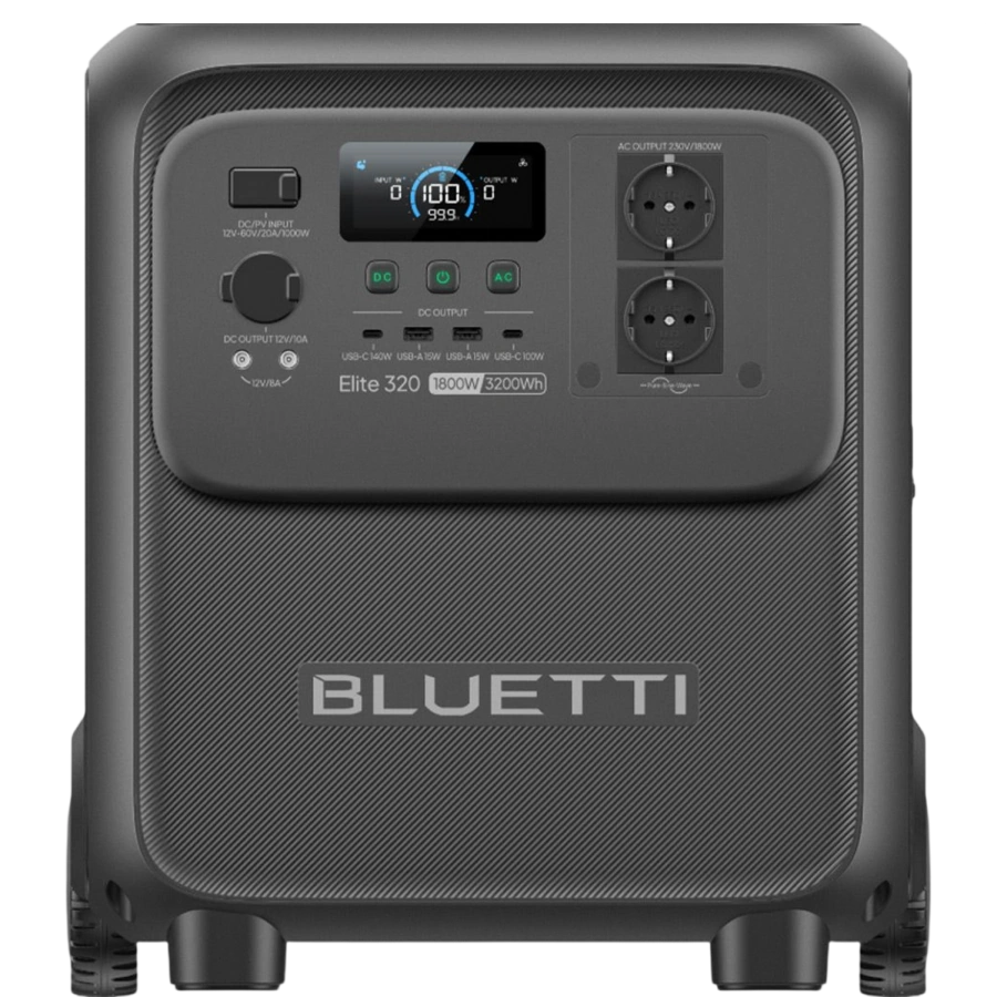 Портативная зарядная станция BLUETTI Elite 320 | 3200Wh 1800W (P-EL320-EU-GY-10)