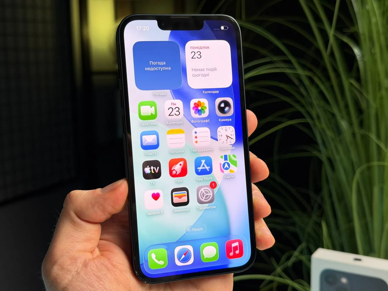 ВЖИВАНИЙ Б/У Apple iPhone 13 128GB Midnight (MLML3, MLPF3) - Стан: гарний | Акумулятор: 100% | Комплектація: повний | Гарантія: 3 міс.