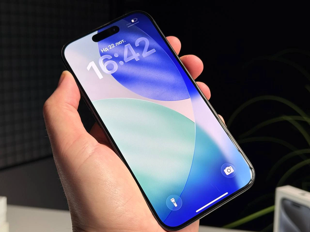 ВЖИВАНИЙ Б/У Apple iPhone 15 Pro 128GB Blue Titanium (MTV03) - Стан: гарний | Акумулятор: 89% | Комплектація: повний | Гарантія: 3 міс.