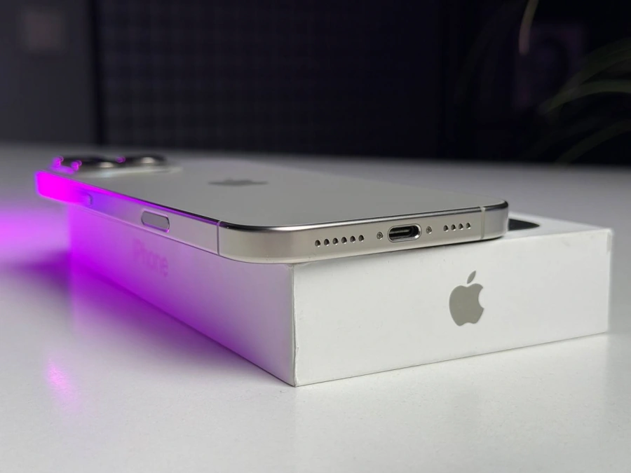 ВЖИВАНИЙ Б/У Apple iPhone 16 Pro Max 512GB Natural Titanium (MYX33) - Стан: гарний | Акумулятор: 92% | Комплектація: повний | Гарантія: 3 міс.