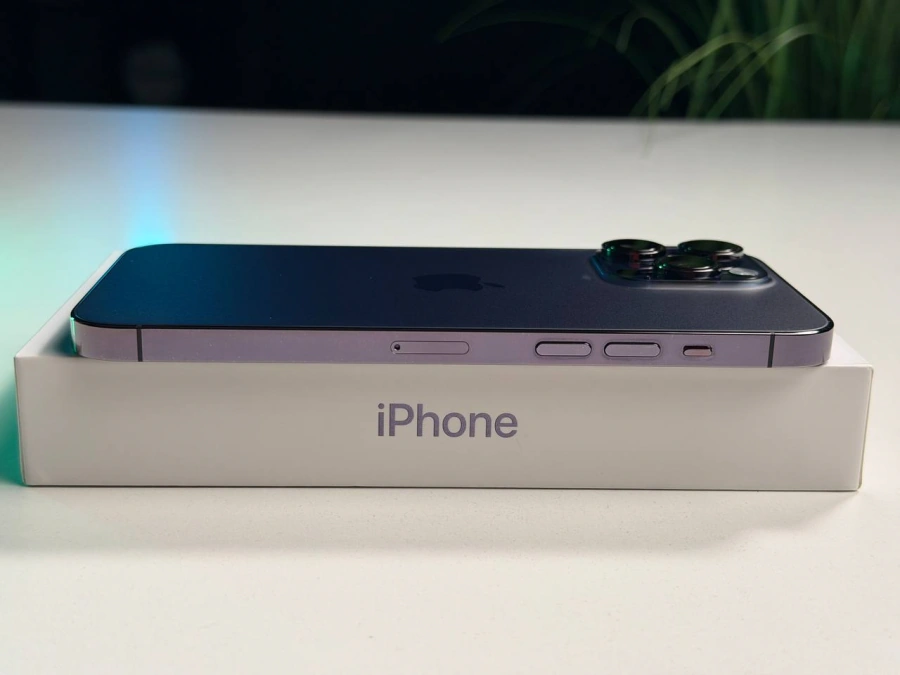 ВЖИВАНИЙ Б/У Apple iPhone 14 Pro Max 256GB Deep Purple (MQ9X3) - Состояние: хороший | Аккумулятор: 100% | Комплектация: полный | Гарантія: 3 мес.