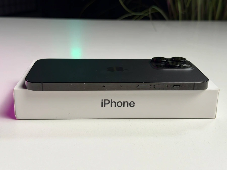 ВЖИВАНИЙ Б/У Apple iPhone 14 Pro Max 256GB Space Black (MQ9U3) - Стан: гарний | Акумулятор: 100% | Комплектація: повний | Гарантія: 3 міс.