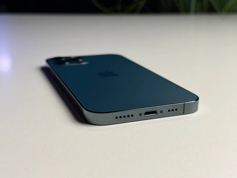 ВЖИВАНИЙ Б/У Apple iPhone 12 Pro 512GB Pacific Blue (MGM43, MGMX3) - Стан: гарний | Акумулятор: 100% | Комплектація: iPhone, кабель | Гарантія: 3 міс.