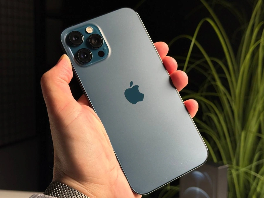 ВЖИВАНИЙ Б/У Apple iPhone 12 Pro Max 256GB Pacific Blue (MGCN3, MGDF3) - Стан: гарний | Акумулятор: 100% | Комплектація: повний | Гарантія: 3 міс.