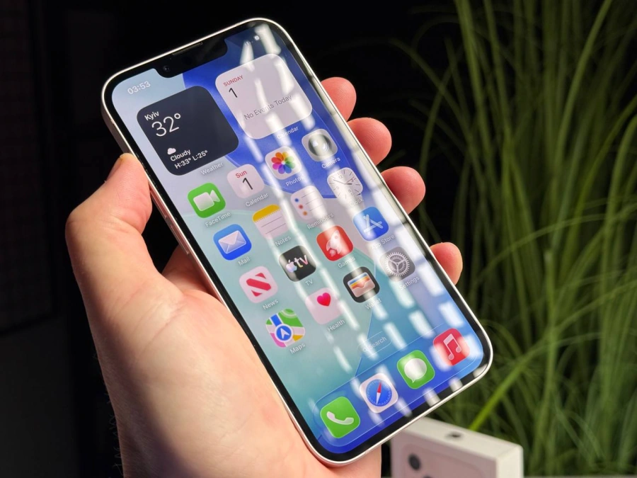 ВЖИВАНИЙ Б/У Apple iPhone 13 128GB Pink (MLMN3, MLPH3) - Состояние: хороший | Аккумулятор: 100% | Комплектация: полный | Гарантия: 3 мес.