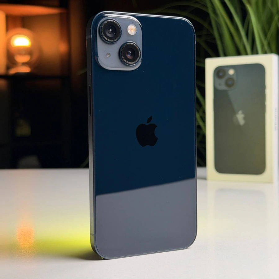 ВЖИВАНИЙ Б/У Apple iPhone 13 256GB Midnight (MLMU3, MLQ63) - Состояние: хороший | Аккумулятор: 100% | Комплектация: полный | Гарантия: 3 мес.