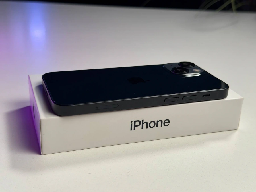 ВЖИВАНИЙ Б/У Apple iPhone 13 Mini 128GB Midnight (MLHM3, MLK03) - Стан: гарний | Акумулятор: 100% | Комплектація: повний | Гарантія: 3 міс.