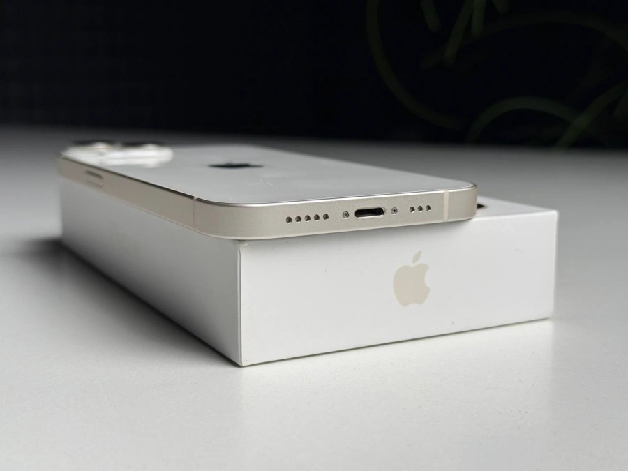 ВЖИВАНИЙ Б/У Apple iPhone 14 128GB Starlight (MPUR3) - Стан: гарний | Акумулятор: 100% | Комплектація: повний | Гарантія: 3 міс.