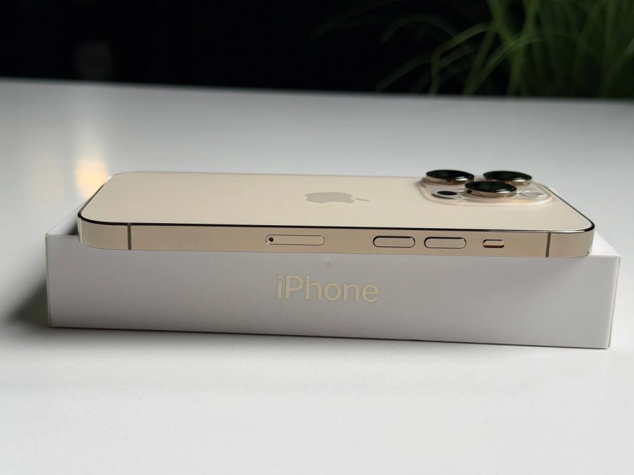 ВЖИВАНИЙ Б/У Apple iPhone 14 Pro 128GB Gold (MQ083) - Стан: гарний | Акумулятор: 100% | Комплектація: повний | Гарантія: 3 міс.