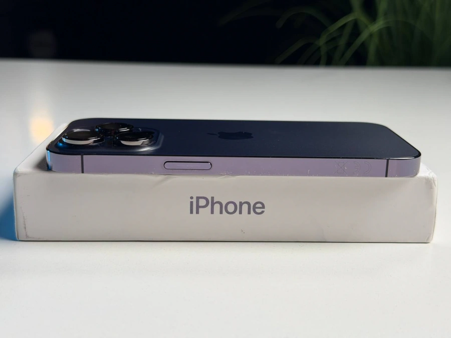 ВЖИВАНИЙ Б/У Apple iPhone 14 Pro 512GB Deep Purple (MQ293) - Стан: гарний | Акумулятор: 100% | Комплектація: повний | Гарантія: 3 міс.
