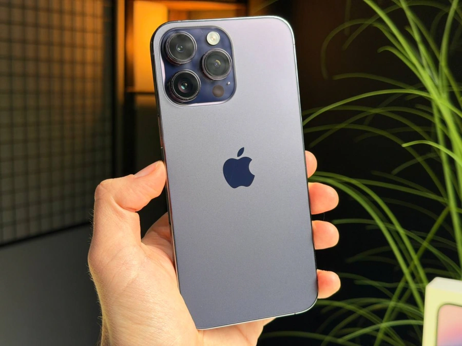 ВЖИВАНИЙ Б/У Apple iPhone 14 Pro Max 1TB Deep Purple (MQC53) - Состояние: хороший | Аккумулятор: 100% | Комплектация: полный | Гарантия: 3 мес.