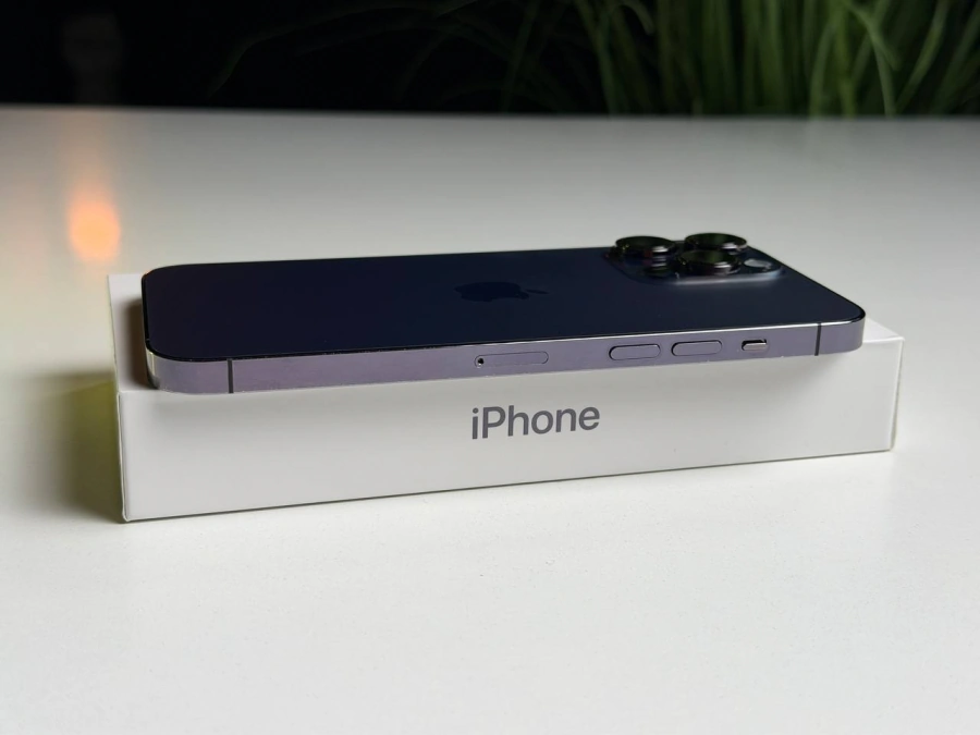 ВЖИВАНИЙ Б/У Apple iPhone 14 Pro Max 1TB Deep Purple (MQC53) - Состояние: хороший | Аккумулятор: 100% | Комплектация: полный | Гарантия: 3 мес.
