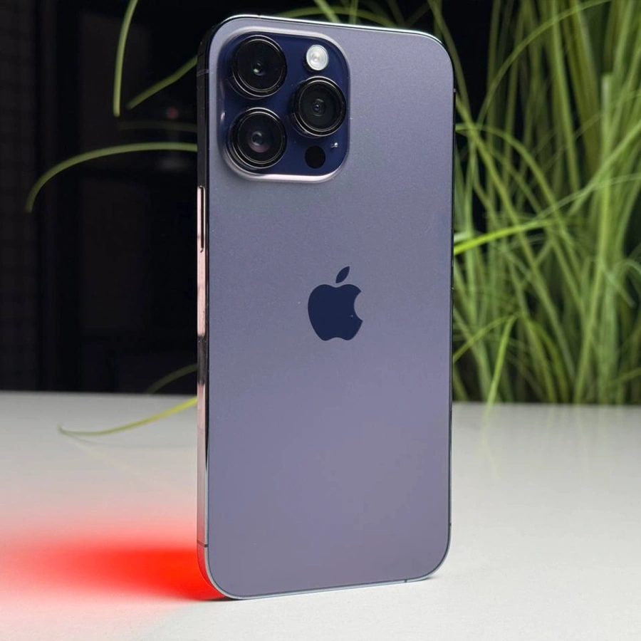 ВЖИВАНИЙ Б/У Apple iPhone 14 Pro Max 256GB Deep Purple (MQ9X3) - Стан: гарний | Акумулятор: 100% | Комплектація: iPhone, кабель | Гарантія: 3 міс.