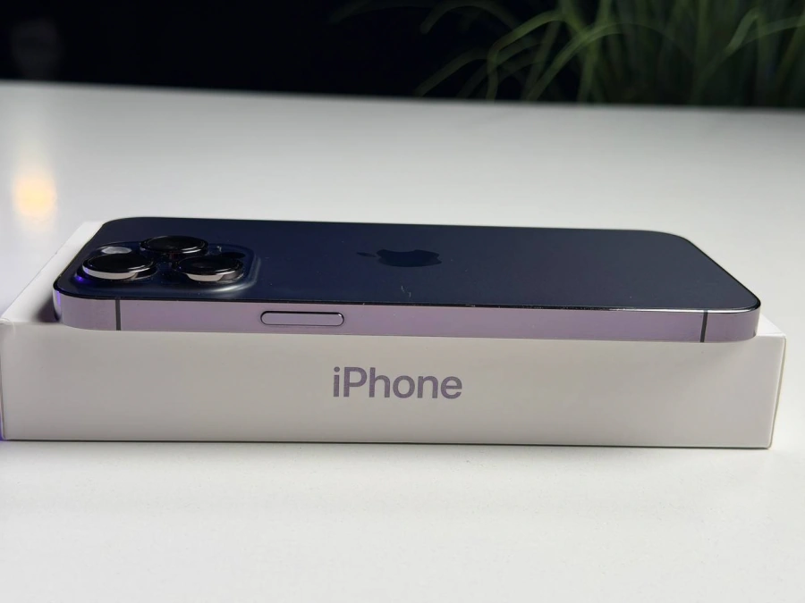 ВЖИВАНИЙ Б/У Apple iPhone 14 Pro Max 256GB Deep Purple (MQ9X3) - Стан: задовільний | Акумулятор: 100% | Комплектація: повний | Гарантія: 3 міс.