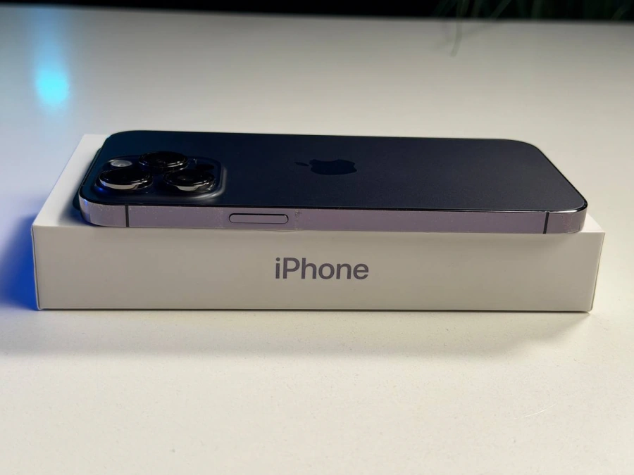 ВЖИВАНИЙ Б/У Apple iPhone 14 Pro Max 256GB Deep Purple (MQ9X3) - Стан: гарний | Акумулятор: 100% | Комплектація: повний | Гарантія: 3 міс.