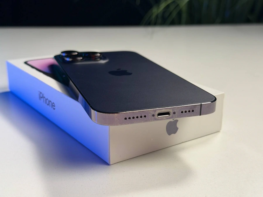 ВЖИВАНИЙ Б/У Apple iPhone 14 Pro Max 256GB Deep Purple (MQ9X3) - Стан: гарний | Акумулятор: 100% | Комплектація: повний | Гарантія: 3 міс.