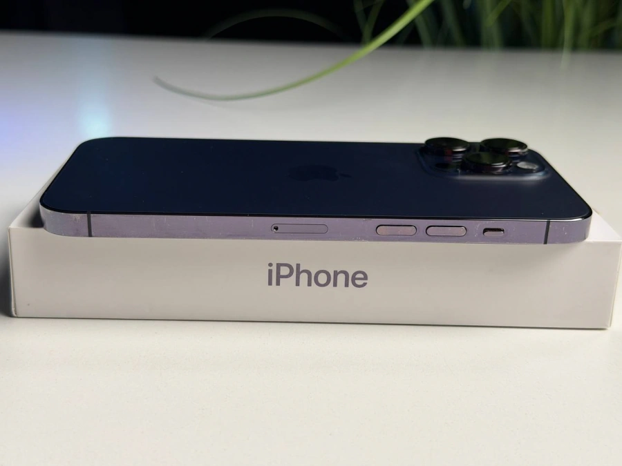 ВЖИВАНИЙ Б/У Apple iPhone 14 Pro Max 512GB Deep Purple (MQAM3) - Стан: гарний | Акумулятор: 100% | Комплектація: повний | Гарантія: 3 міс.