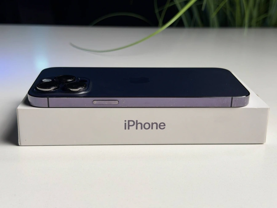 ВЖИВАНИЙ Б/У Apple iPhone 14 Pro Max 512GB Deep Purple (MQAM3) - Стан: гарний | Акумулятор: 100% | Комплектація: повний | Гарантія: 3 міс.