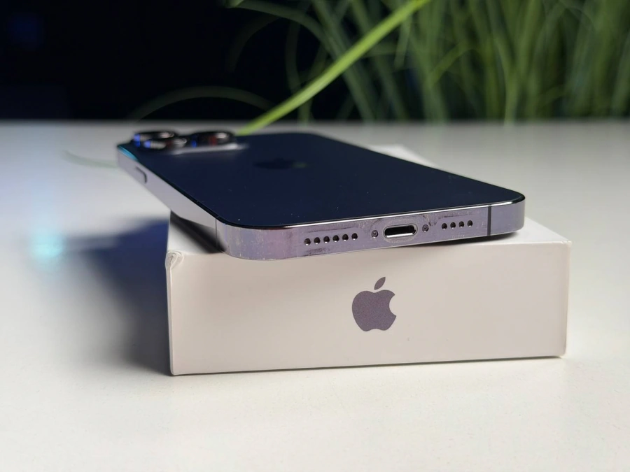 ВЖИВАНИЙ Б/У Apple iPhone 14 Pro Max 512GB Deep Purple (MQAM3) - Стан: гарний | Акумулятор: 100% | Комплектація: повний | Гарантія: 3 міс.