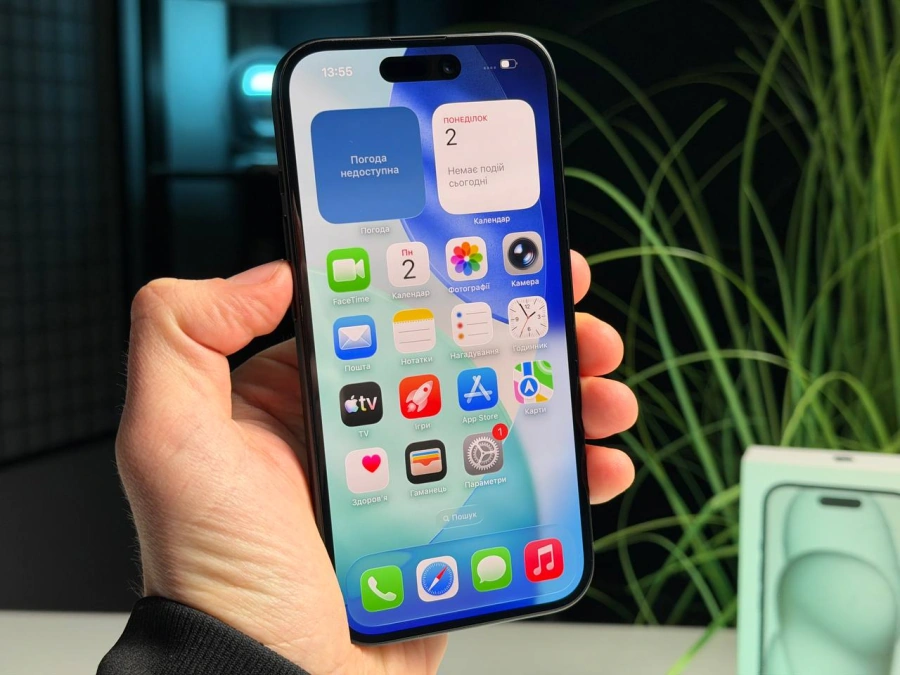 ВЖИВАНИЙ Б/У Apple iPhone 15 256GB Black (MTP63) - Стан: гарний | Акумулятор: 89% | Комплектація: повний | Гарантія: 3 міс.