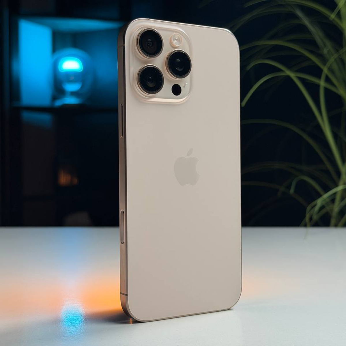 ВЖИВАНИЙ Б/У Apple iPhone 16 Pro Max 1TB Desert Titanium (MYX63) - Стан: гарний | Акумулятор: 93% | Комплектація: iPhone, кабель | Гарантія: 3 міс.