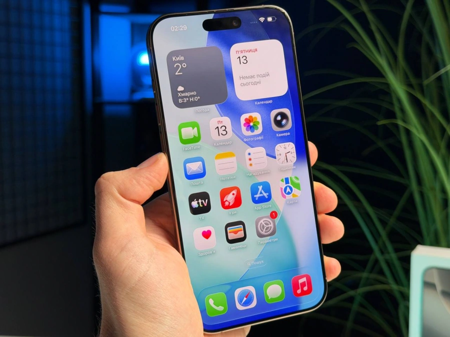 ВЖИВАНИЙ Б/У Apple iPhone 16 Pro Max 256GB Desert Titanium (MYWX3) - Состояние: хороший | Аккумулятор: 95% | Комплектация: полный | Гарантия: 3 мес.