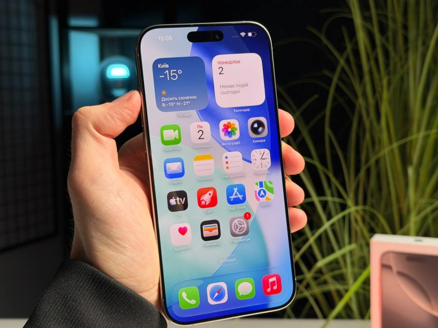 ВЖИВАНИЙ Б/У Apple iPhone 16 Pro Max 256GB Natural Titanium (MYWY3) - Стан: гарний | Акумулятор: 94% | Комплектація: повний | Гарантія: 3 міс.