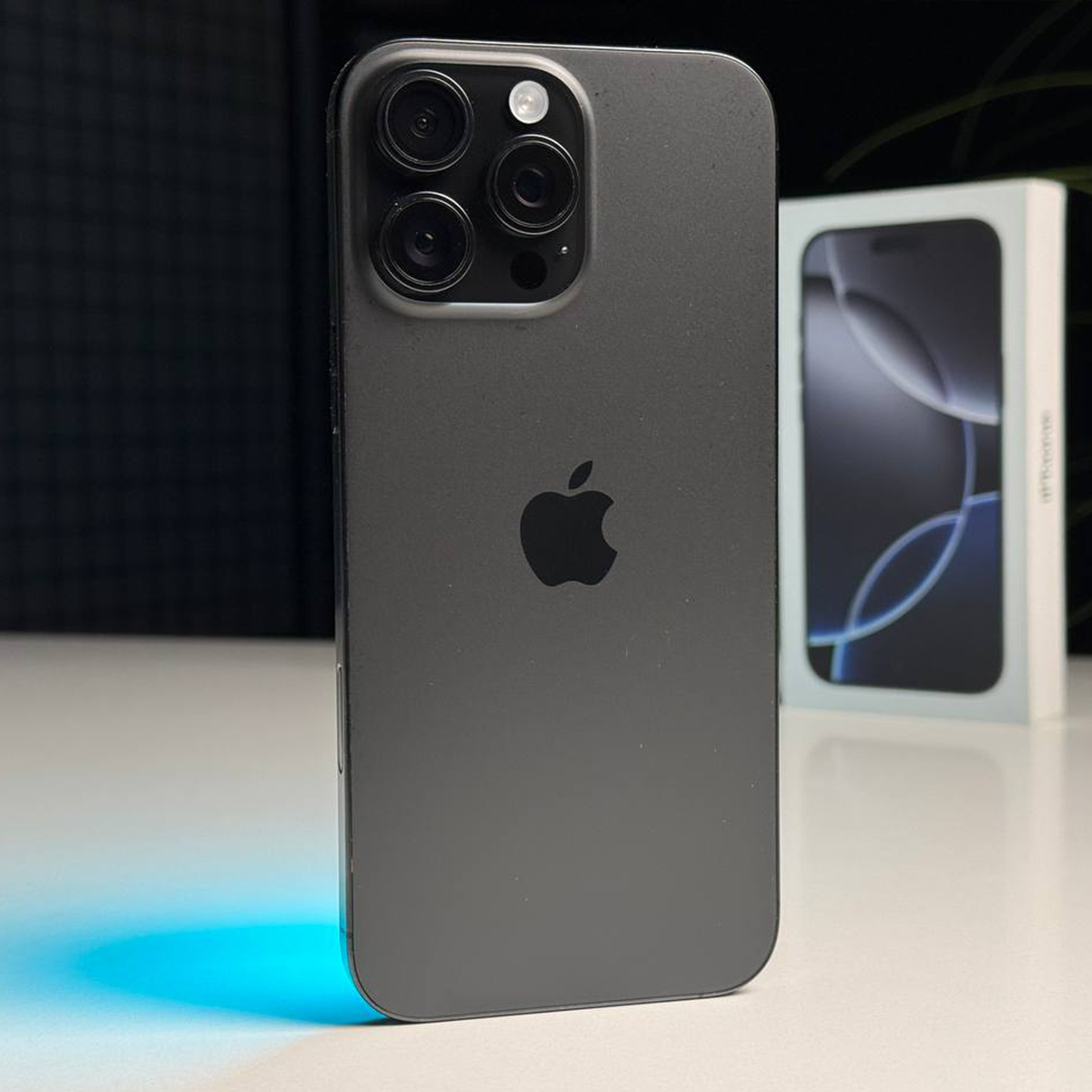 ВЖИВАНИЙ Б/У Apple iPhone 16 Pro Max 512GB Black Titanium (MYX03) - Стан: гарний | Акумулятор: 91% | Комплектація: повний | Гарантія: 3 міс.