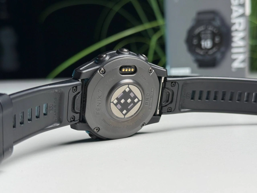 ВЖИВАНИЙ Б/У Смарт-часы Garmin Fenix 7 Pro Sapphire Solar Edition | 47 мм Carbon Grey DLC Titanium with Black Band (010-02777-11) - Состояние: хороший | Комплектация: полный | Гарантия: 3 мес.