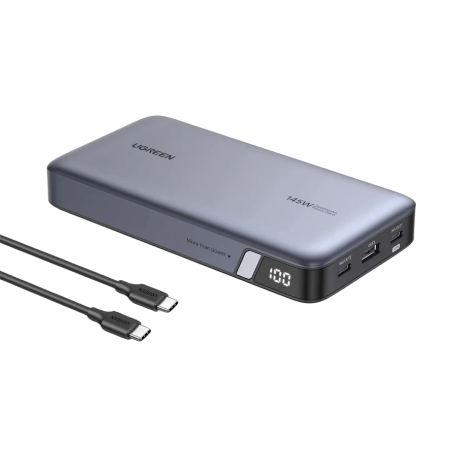 Зовнішній акумулятор [павербанк] UGREEN PB205 Nexode Power Bank 25000mAh 145W (90597)