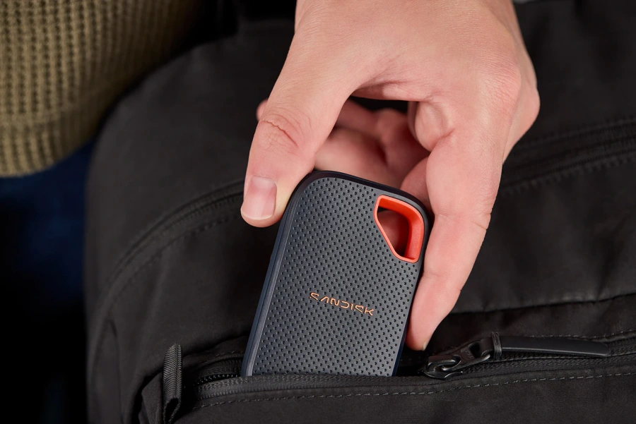 Внешний SSD накопитель SanDisk Extreme Portable V3 500GB (SDSSDE70-500G-G25)