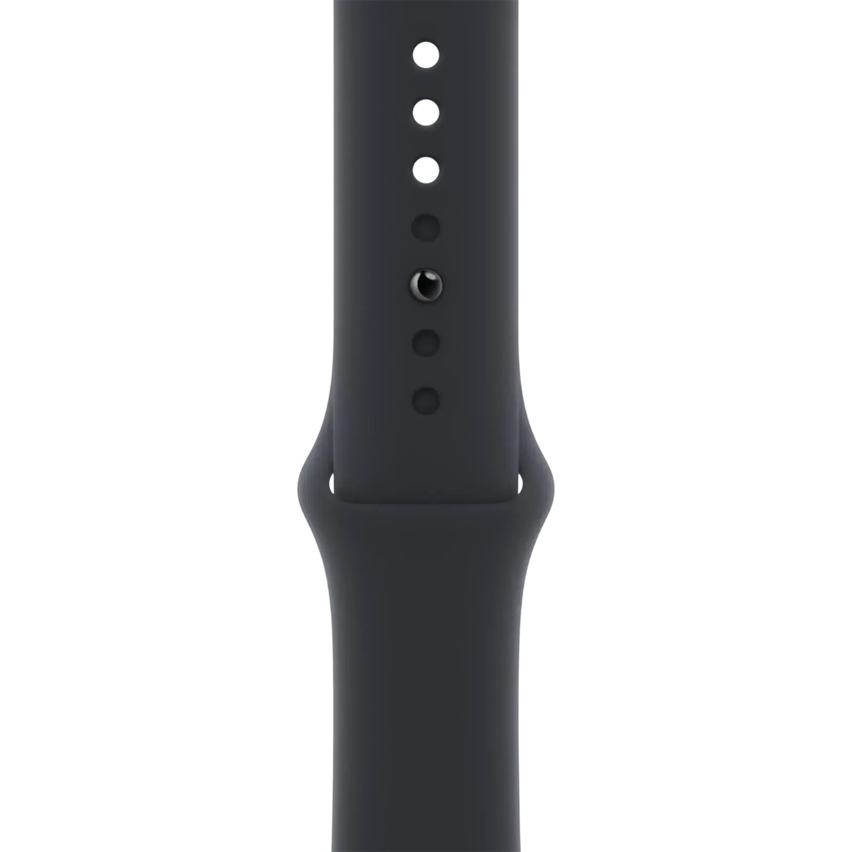 Apple Watch Series 11 GPS 46mm Space Gray Aluminum Case with Midnight Sport Band - M/L (MEW94+MPLU3)