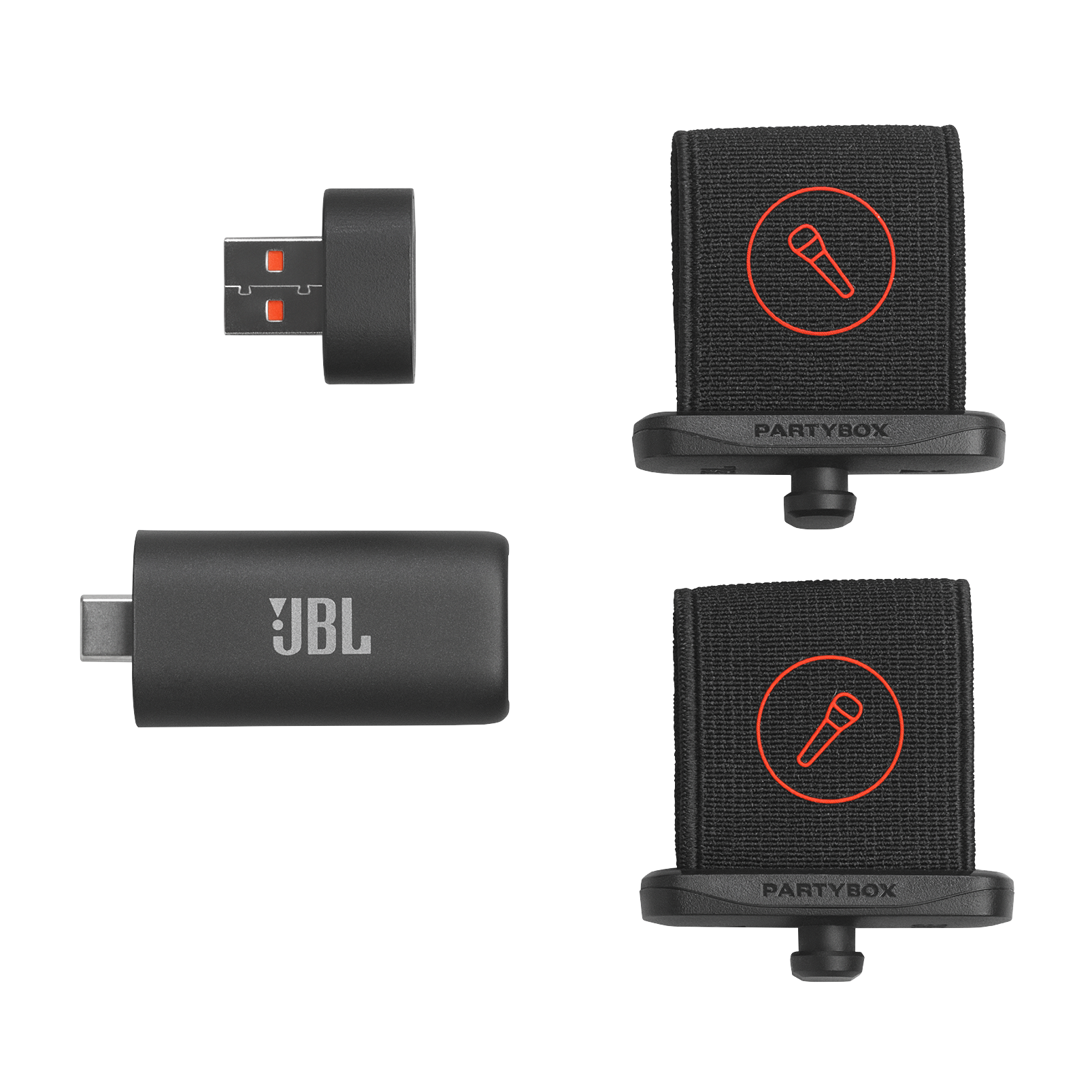 Бездротові караоке-мікрофони JBL EasySing Mics [2 шт] для JBL PartyBox (JBLEASYSINGMICS)