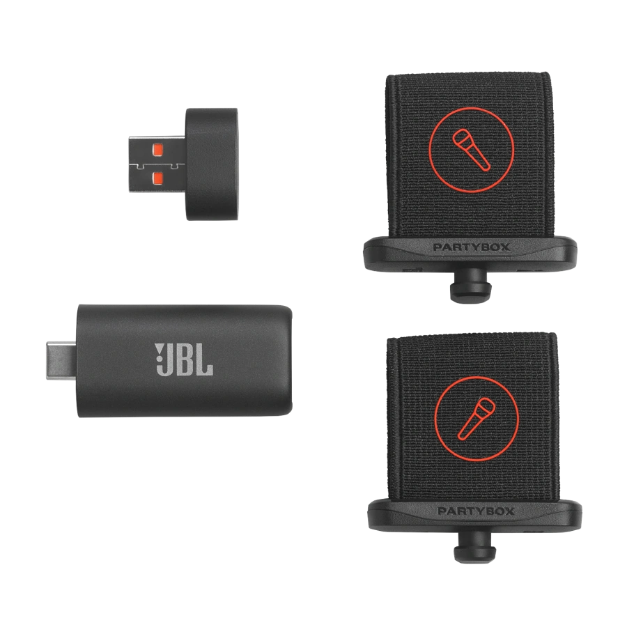 Беспроводные караоке-микрофоны JBL EasySing Mics [2 шт] для JBL PartyBox (JBLEASYSINGMICS)