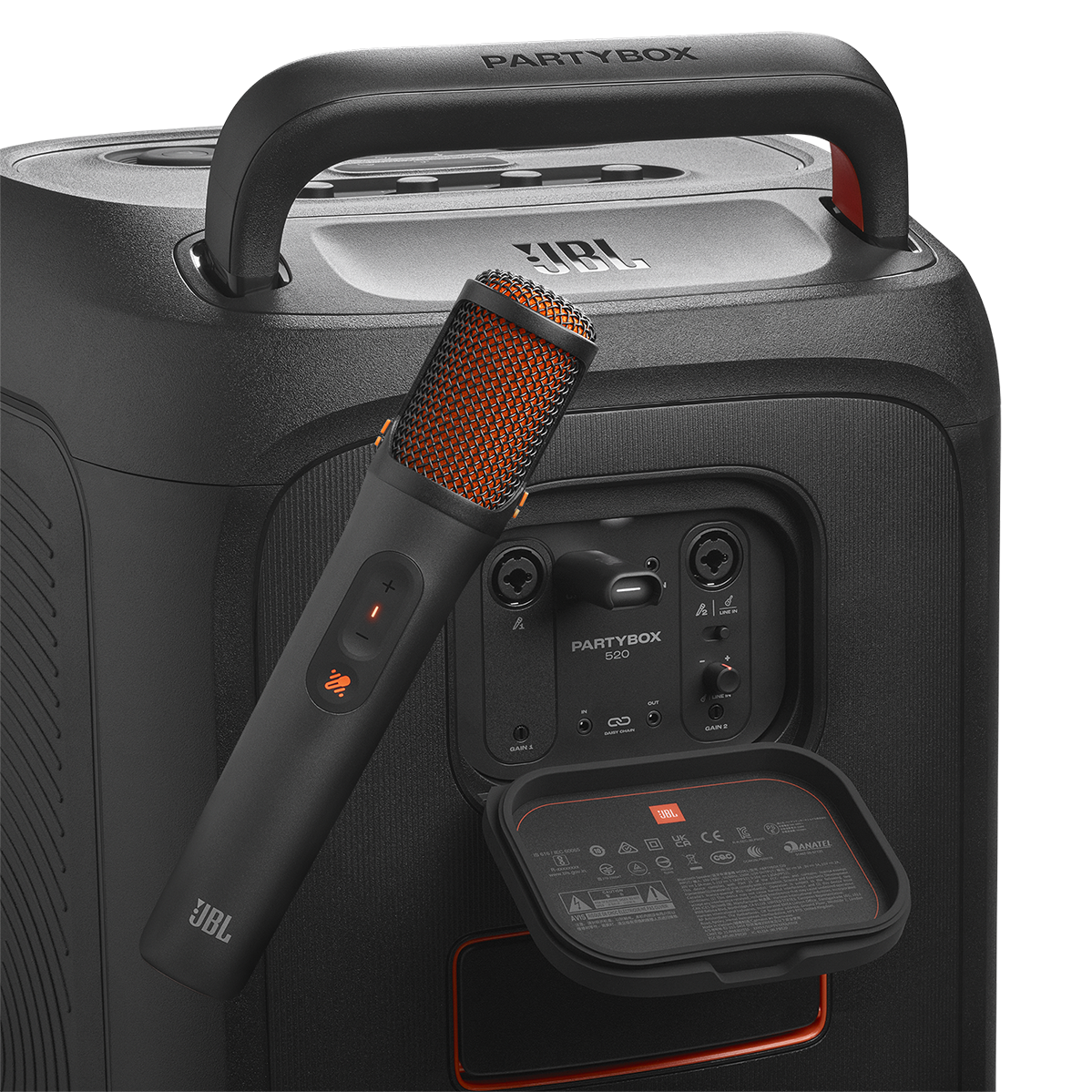 Бездротові караоке-мікрофони JBL EasySing Mics [2 шт] для JBL PartyBox (JBLEASYSINGMICS)