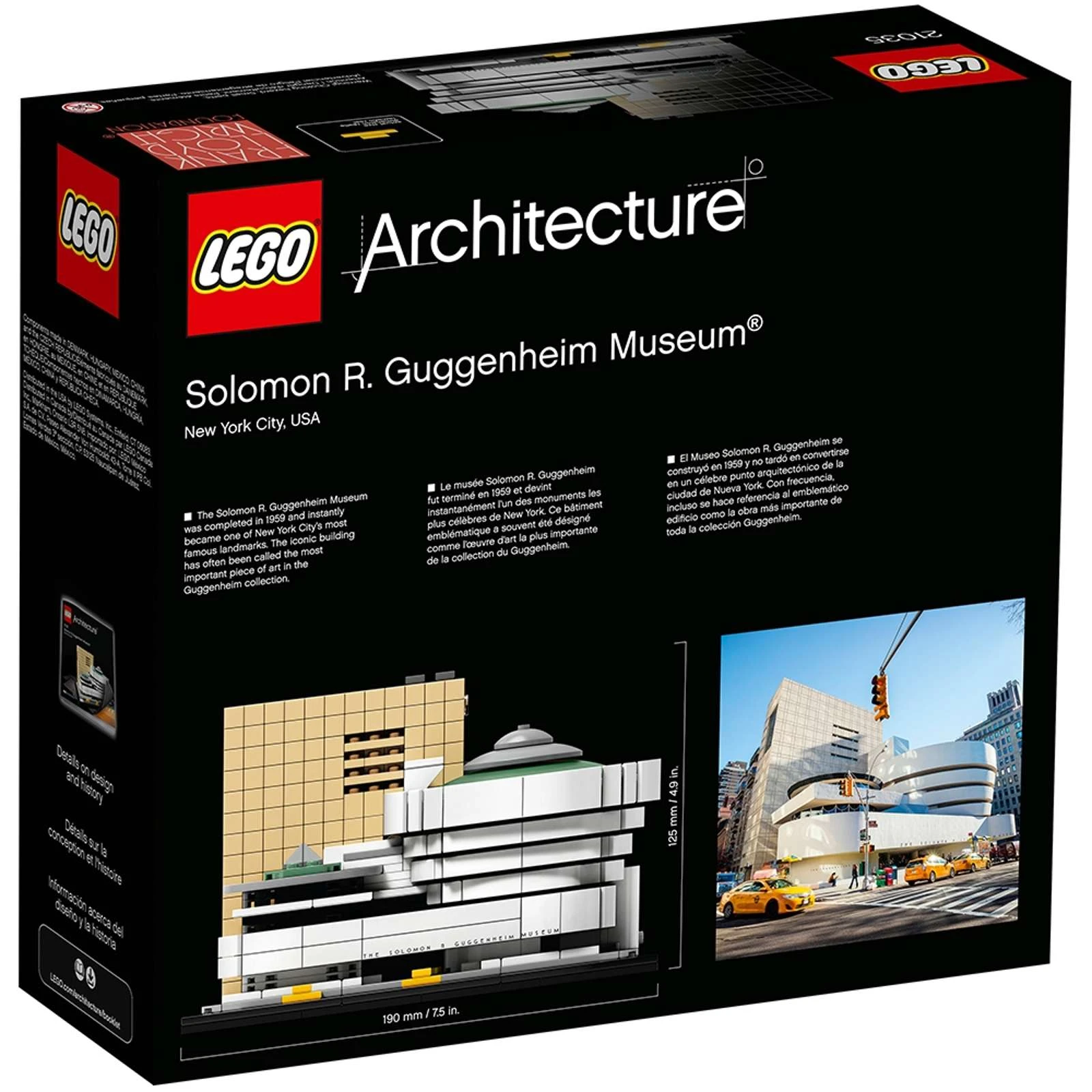Блоковий конструктор LEGO Architecture Музей Соломона Гуггенхайма (21035)