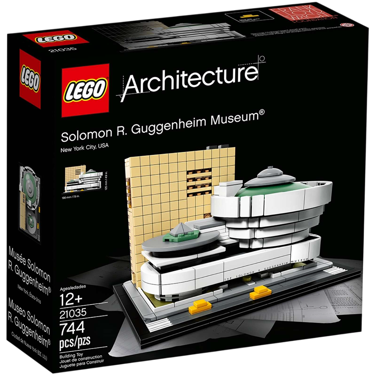 Блоковий конструктор LEGO Architecture Музей Соломона Гуггенхайма (21035)