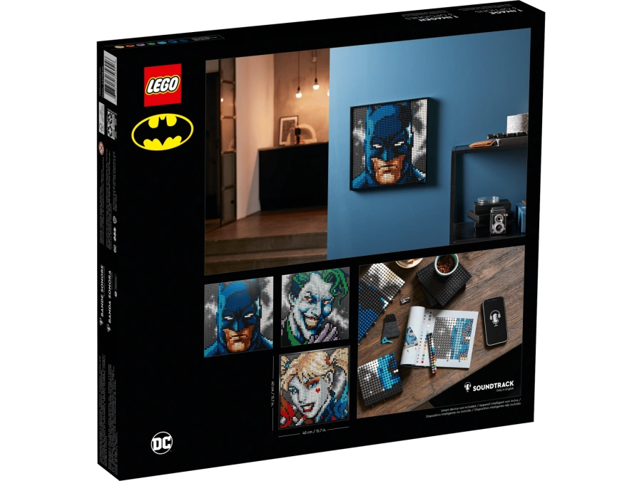 Блоковий конструктор LEGO ART Колекція Джима Лі «Бетмен» (31205)