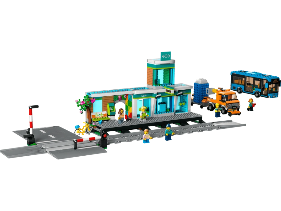 Блоковий конструктор LEGO City Залізнична станція (60335)