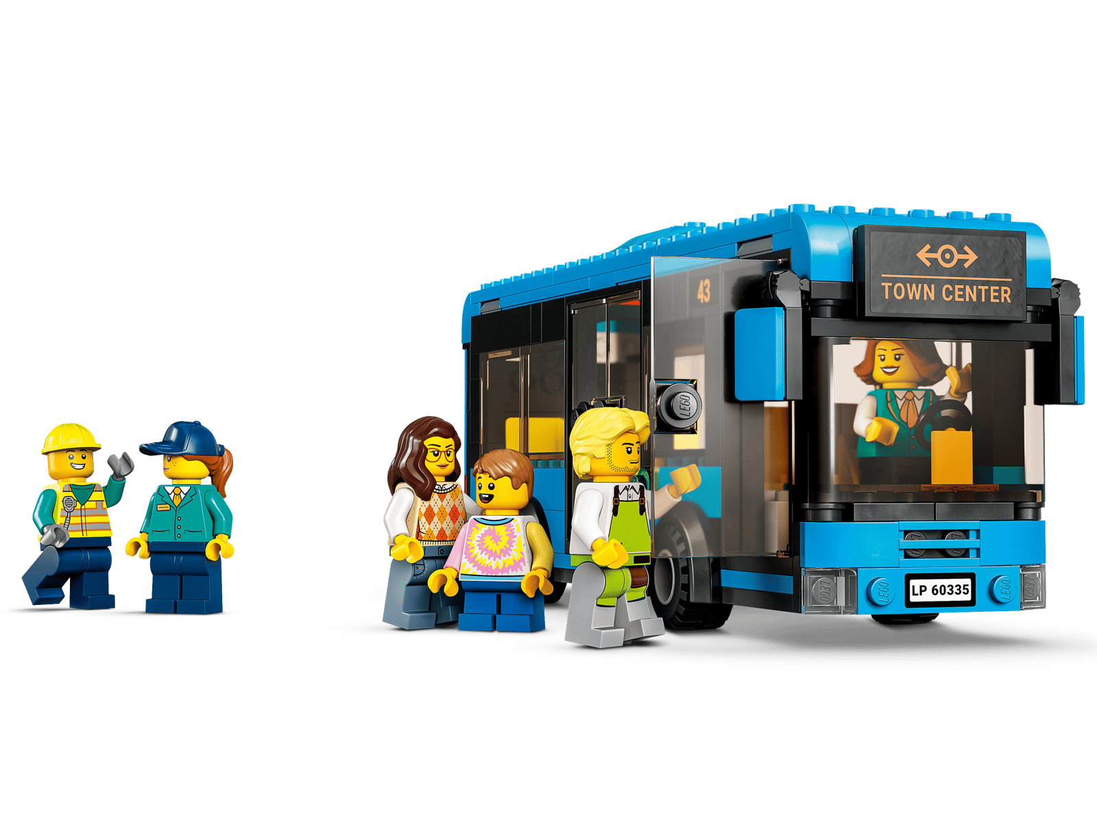 Блоковий конструктор LEGO City Залізнична станція (60335)