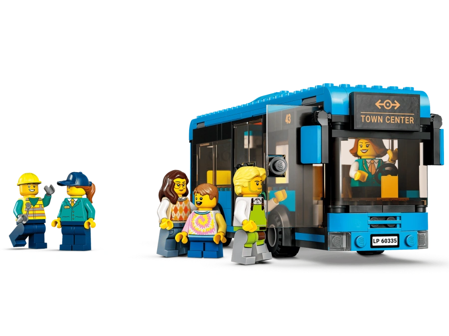 Блоковий конструктор LEGO City Залізнична станція (60335)