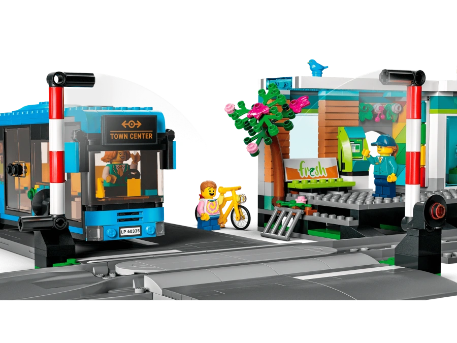 Блоковий конструктор LEGO City Залізнична станція (60335)